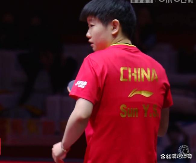 孙颖莎连追6分逆转比赛