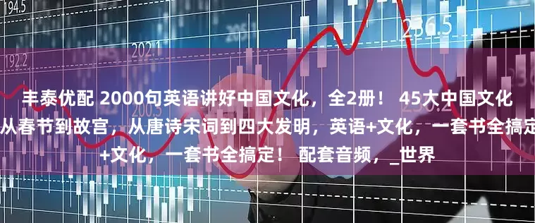 丰泰优配 2000句英语讲好中国文化，全2册！ 45大中国文化主题+2000句金句，从春节到故宫，从唐诗宋词到四大发明，英语+文化，一套书全搞定！ 配套音频，_世界
