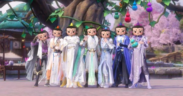 辉煌配资 剪纸洞府蹦迪，葫芦娃头套闯三界，新倩女幽魂来还原童年了!