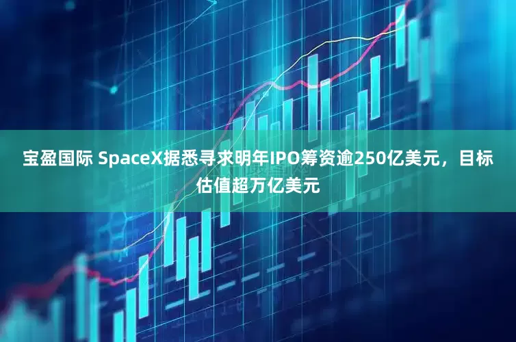 宝盈国际 SpaceX据悉寻求明年IPO筹资逾250亿美元，目标估值超万亿美元